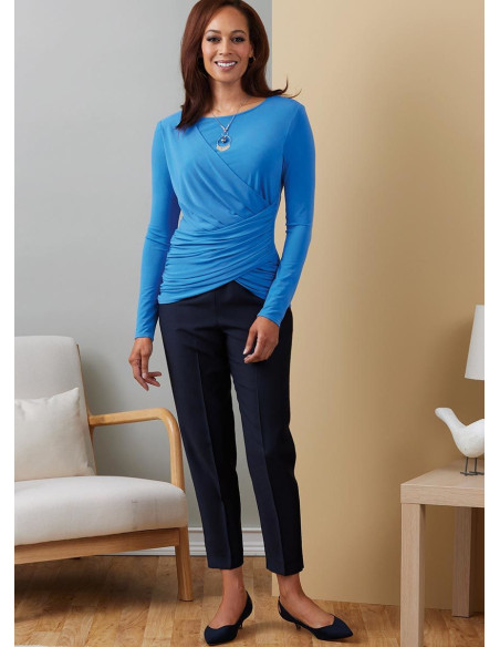 Patrón de suéter de punto - Butterick 6909