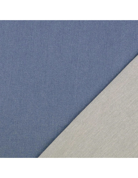 Tela vaquera jegging super elástica - Azul claro
