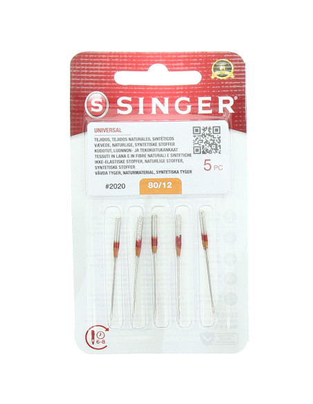 Agujas Singer para máquina de coser