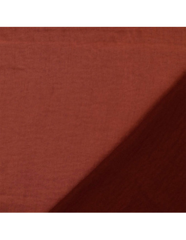 Tejido satén deluxe tacto seda - Cobre