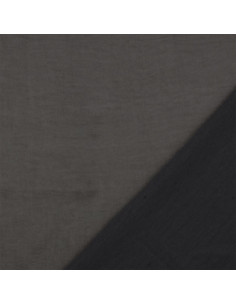 Tejido satén deluxe tacto seda - Gris oscuro 2