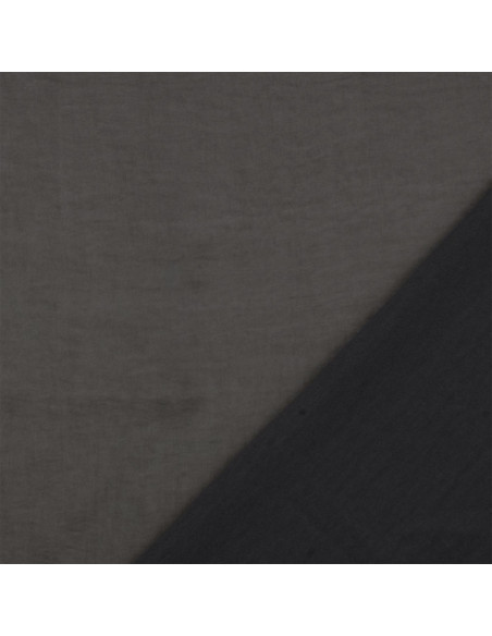 Tejido satén deluxe tacto seda - Gris oscuro