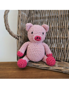 Kit de crochet - Maggie el cerdito 2