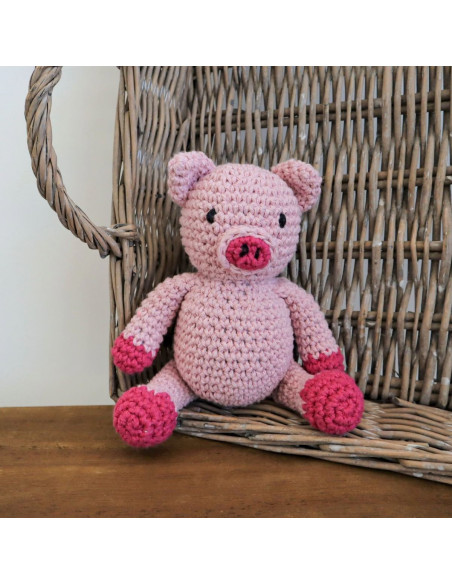 Kit de crochet - Maggie el cerdito