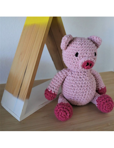 Kit de crochet - Maggie el cerdito