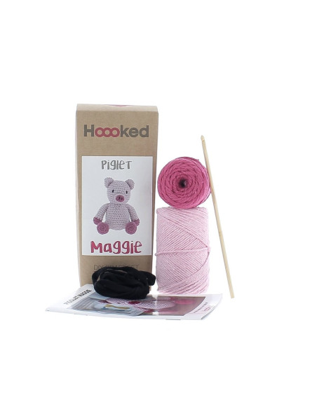 Kit de crochet - Maggie el cerdito