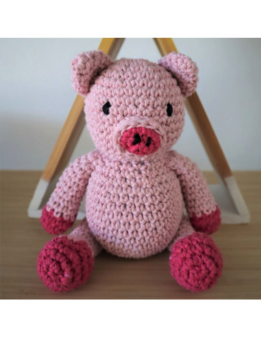Kit de crochet - Maggie el cerdito