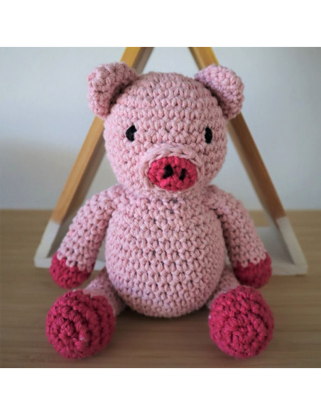 Kit de crochet - Maggie el cerdito