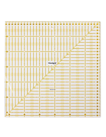 Regla de patchwork Omnigrid universal 31,5 x 31,5 cm