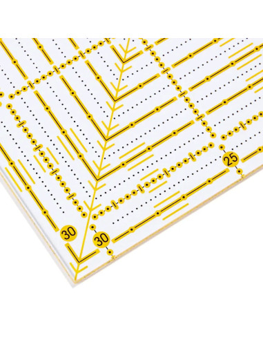 Regla de patchwork Omnigrid universal 31,5 x 31,5 cm