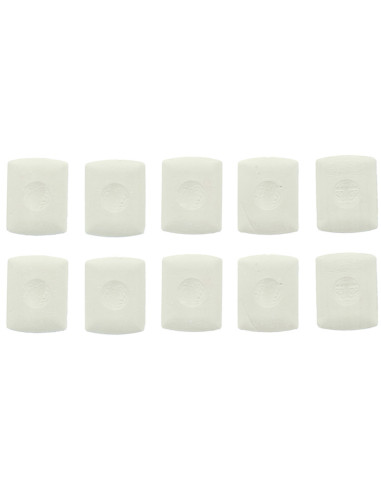 Caja de 10 tizas de sastre blancas