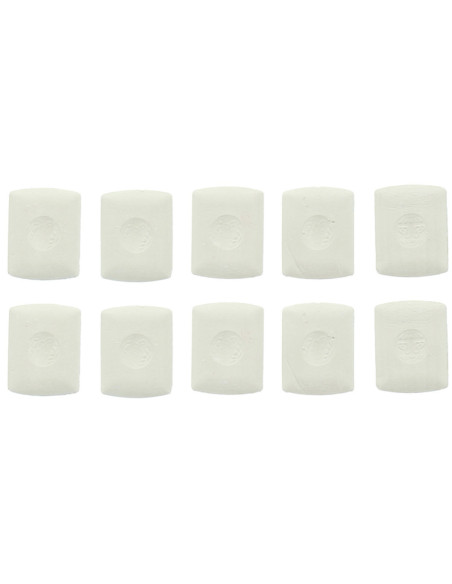 Caja de 10 tizas de sastre blancas