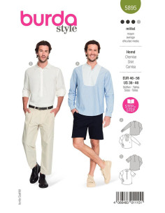 Patrón de camisa - Burda 5895