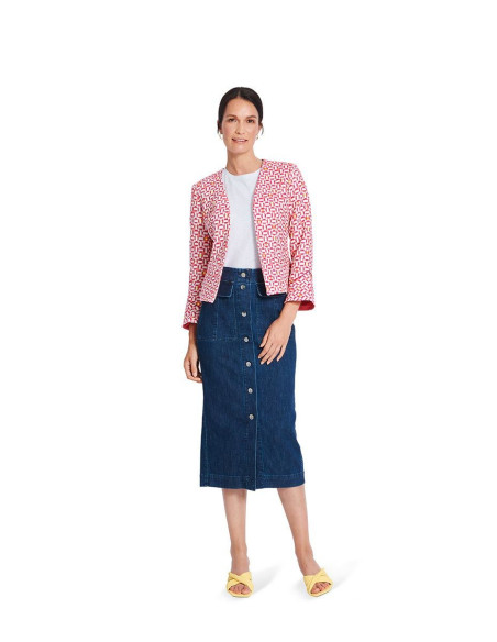 Patrón de chaqueta - Burda 5897