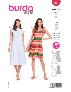 Patrón de vestido - Burda 5901