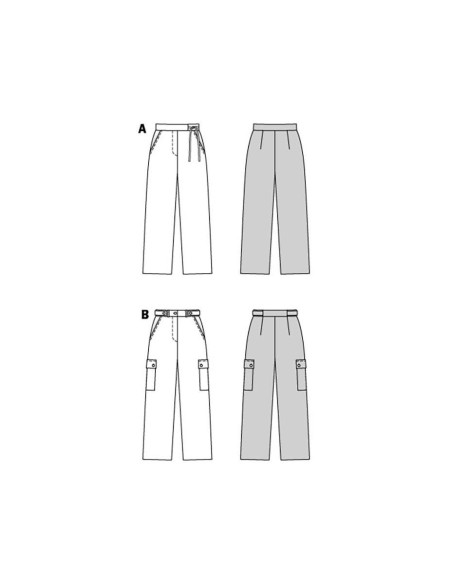Patrón de pantalón - Burda 5902