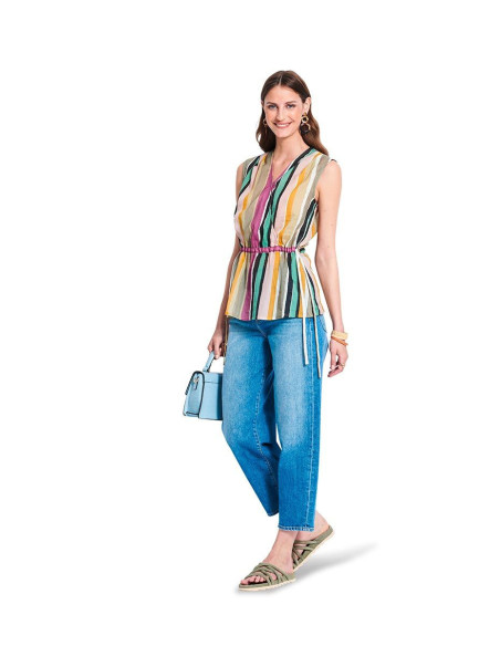 Patrón de mono y blusa - Burda 5914