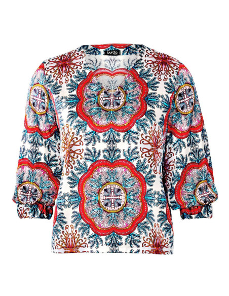 Patrón de blusa - Burda 5924