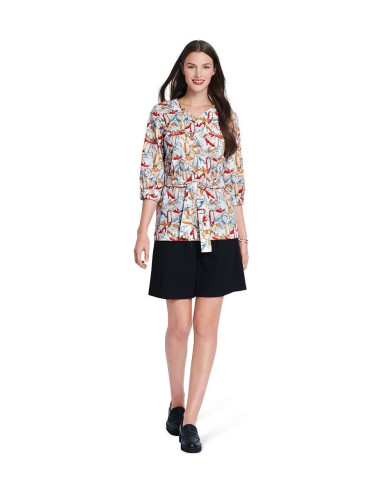 Patrón de blusa - Burda 5924