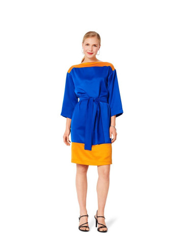 Patrón de vestido - Burda 5925