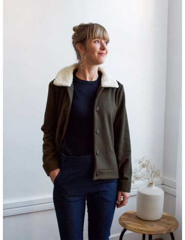 Patrón de chaqueta Sienna - Joli Lab