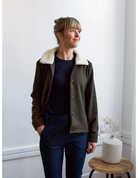 Patrón de chaqueta Sienna - Joli Lab