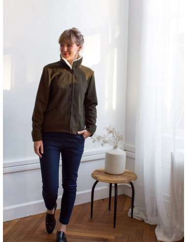 Patrón de chaqueta Sienna - Joli Lab