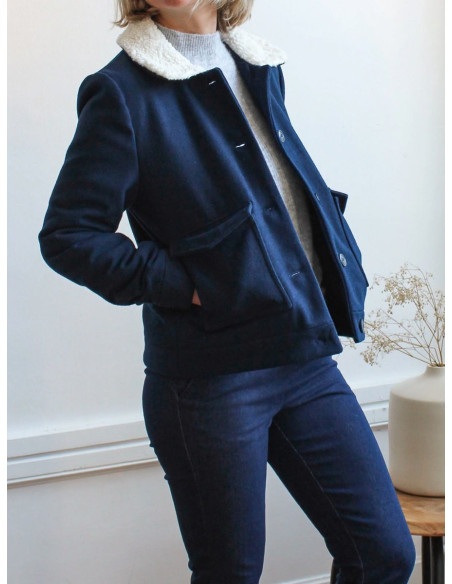 Patrón de chaqueta Sienna - Joli Lab