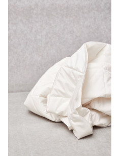 Tejido acolchado repelente al agua Gem - Blanco crema 2
