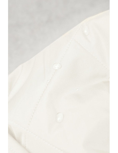 Tejido acolchado repelente al agua Gem - Blanco crema