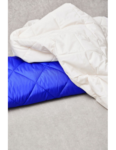 Tejido acolchado repelente al agua Gem - Blanco crema