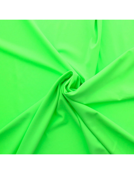 Tejido de lycra para traje de baño - Verde fluorescente