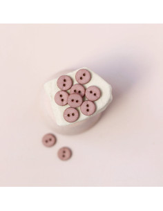 Botón de dos agujeros de 10 mm - Tomette