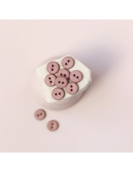 Botón de dos agujeros de 10 mm - Tomette