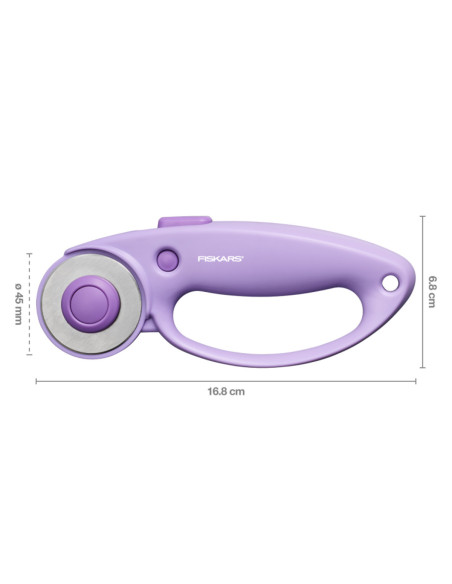 Cortador rotativo Fiskars Ultra Lila 45 mm