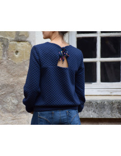 Patrón de suéter Téthys - Anna Rose patterns