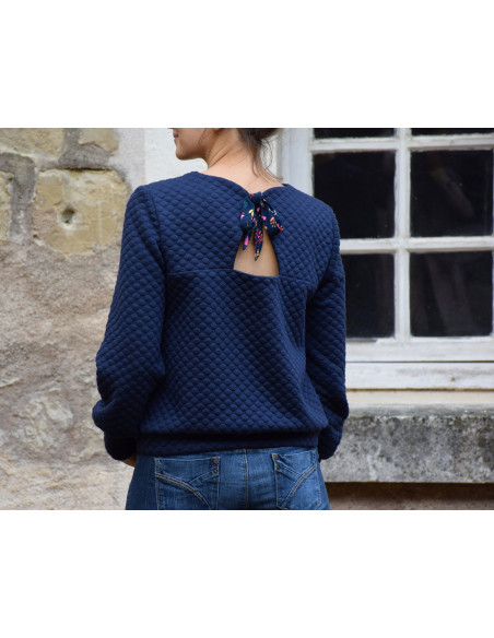 Patrón de suéter Téthys - Anna Rose patterns