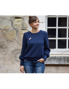 Patrón de suéter Téthys - Anna Rose patterns 2