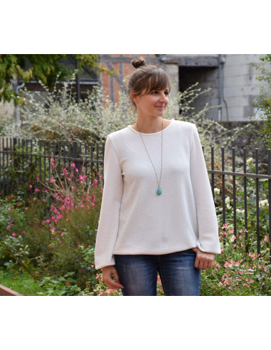 Patrón de suéter Téthys - Anna Rose patterns