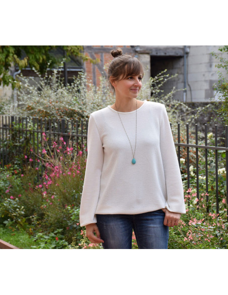 Patrón de suéter Téthys - Anna Rose patterns