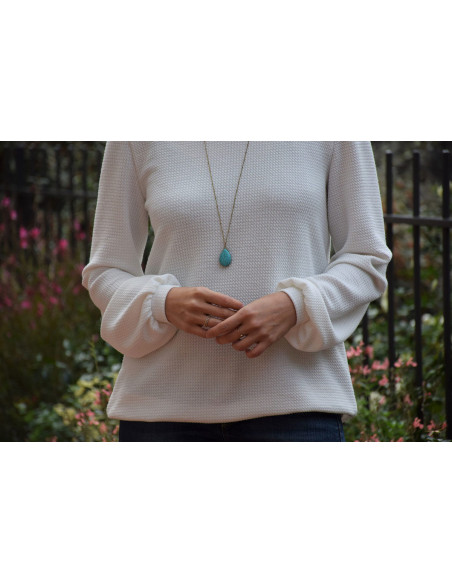 Patrón de suéter Téthys - Anna Rose patterns