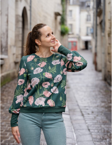 Patrón de suéter Téthys - Anna Rose patterns
