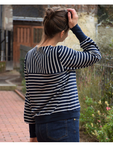 Patrón de suéter Téthys - Anna Rose patterns