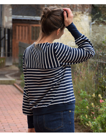 Patrón de suéter Téthys - Anna Rose patterns