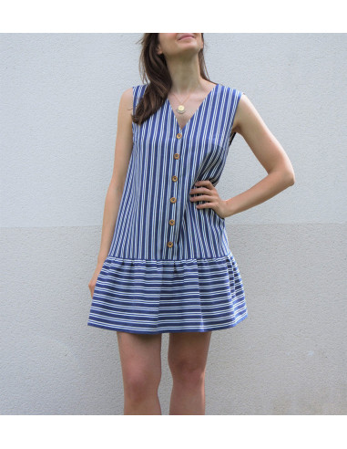 Patrón de vestido Volute - Anna Rose patterns