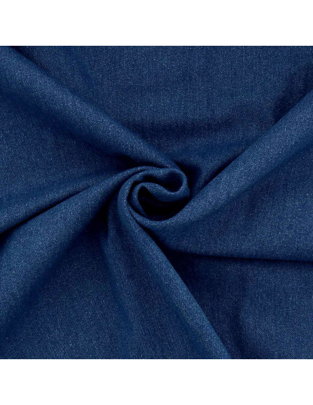 Tela vaquera denim elástica - Azul denim