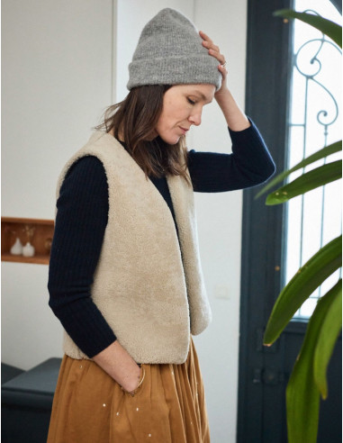 Patrón de chaleco o chaqueta Berger - Atelier Scämmit