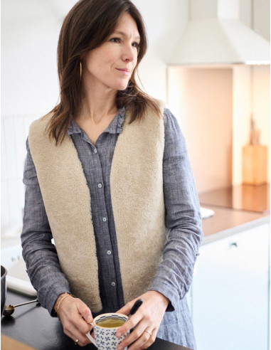 Patrón de chaleco o chaqueta Berger - Atelier Scämmit