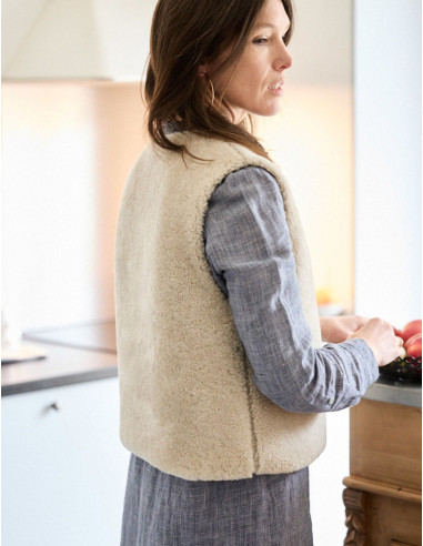 Patrón de chaleco o chaqueta Berger - Atelier Scämmit