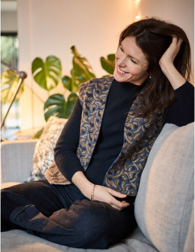 Patrón de chaleco o chaqueta Berger - Atelier Scämmit